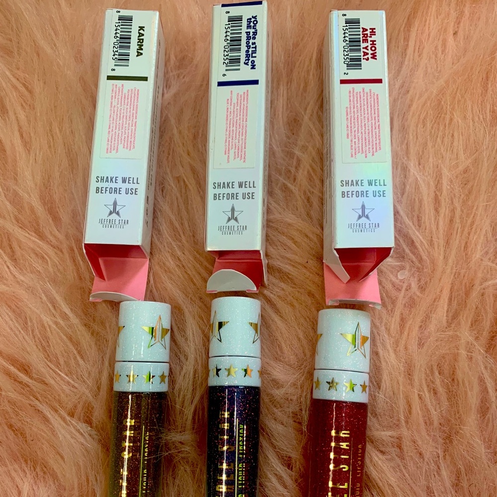 Jeffree Star holiday liquid lipstick collection